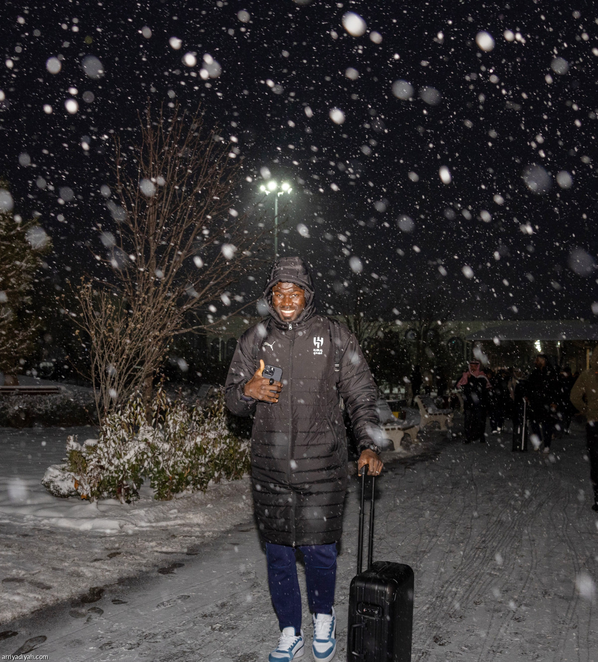 الثلوج تستقبل الهلاليين