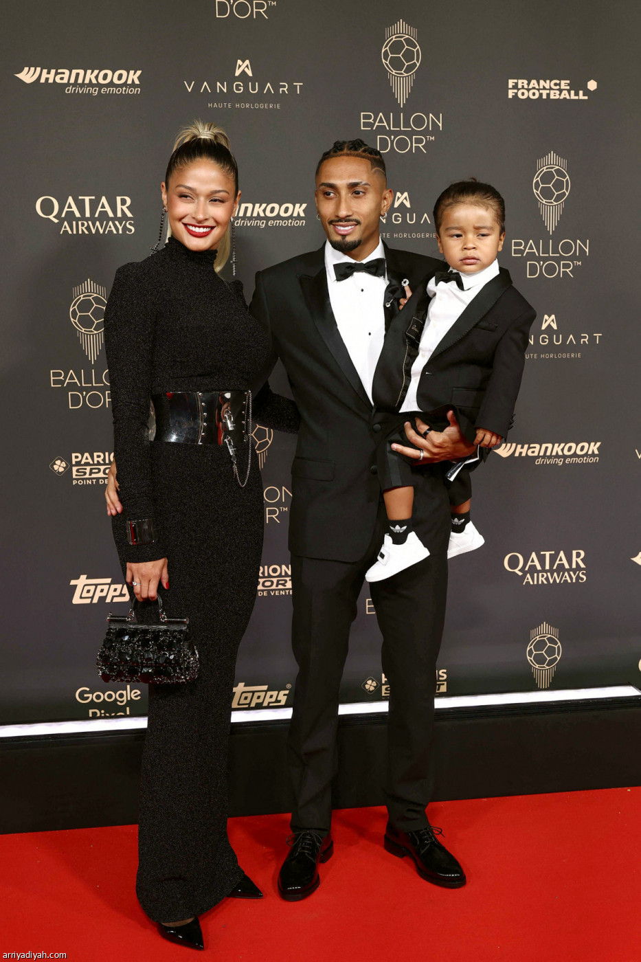 نجوم برشلونة في الحفل