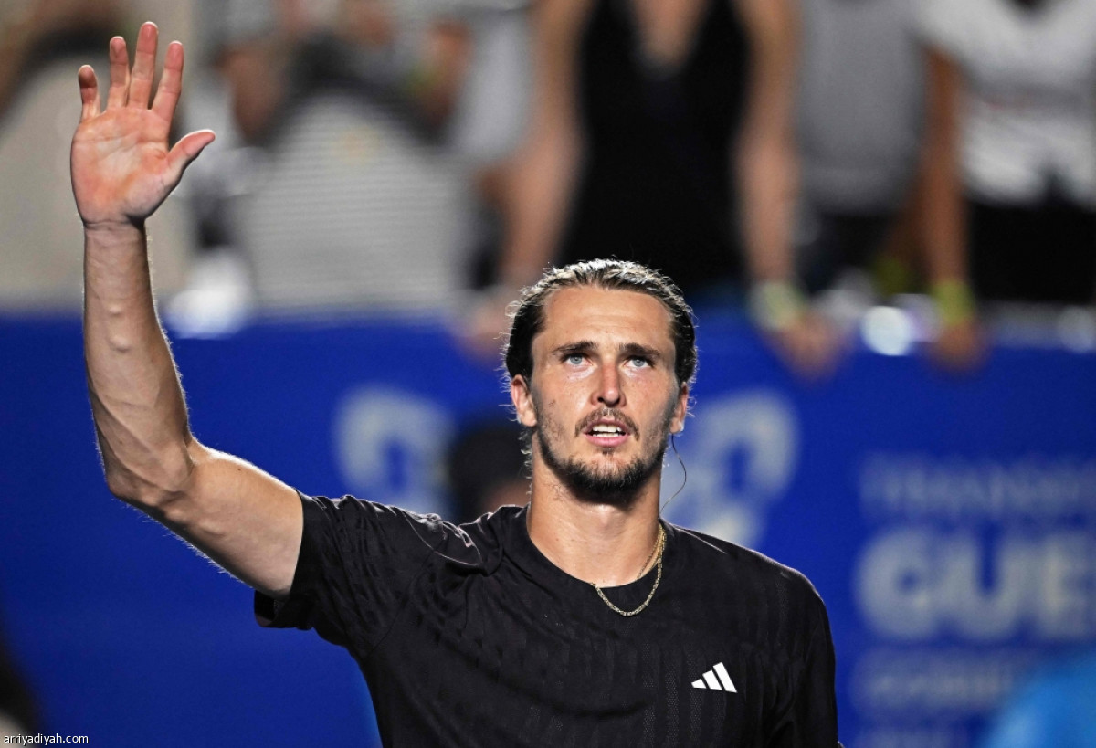 زفيريف ينطلق