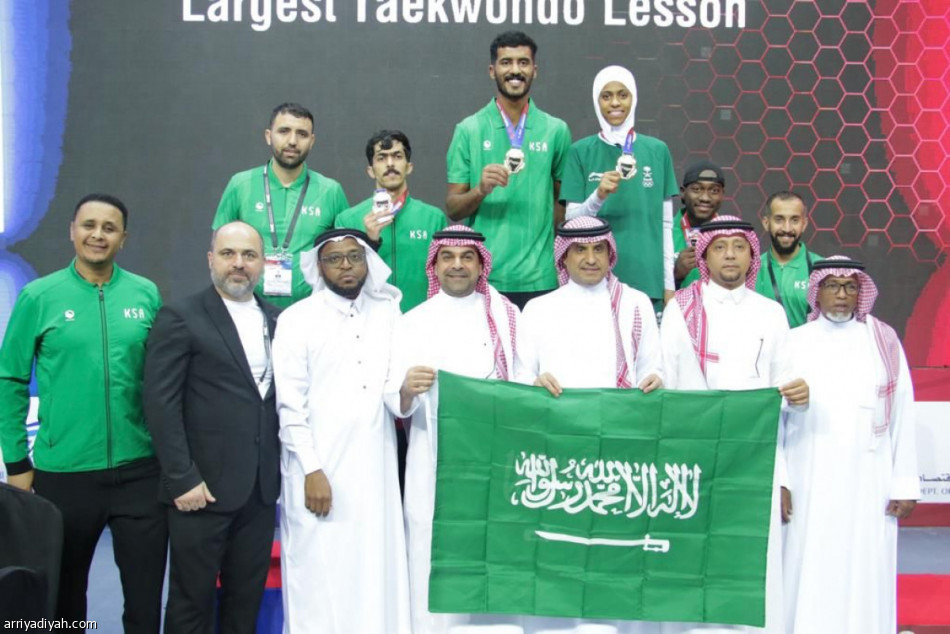 أخضر التايكوندو.. 15 ميدالية عربية
